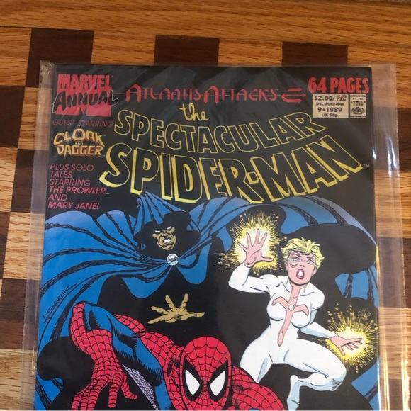 Marvel’s The Spectacular Spider-Man Annual Vol 1 #9 Marvel (1989) - Picture 5 of 6